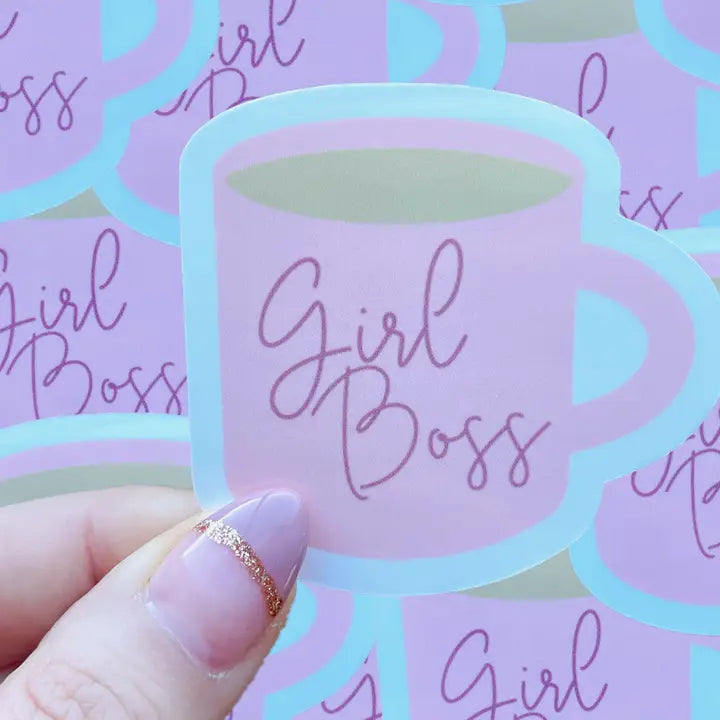 Girl Boss Sticker